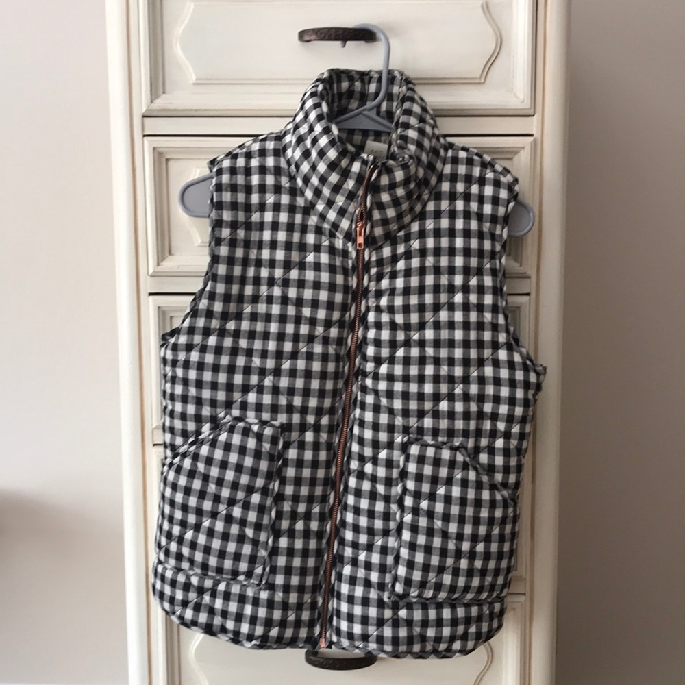 Gingham Vest